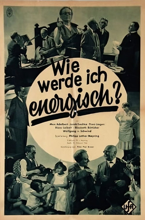 Wie werde ich energisch? Poster