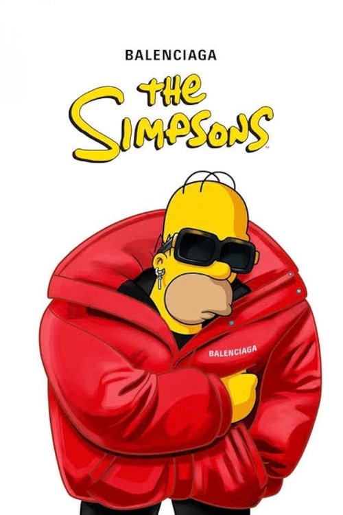 The Simpsons | Balenciaga Poster