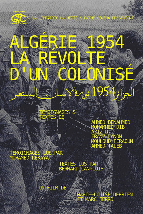Algeria 1954, The Revolt Of A Colonized Poster