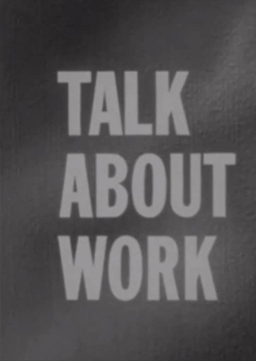 Talk About Work Poster