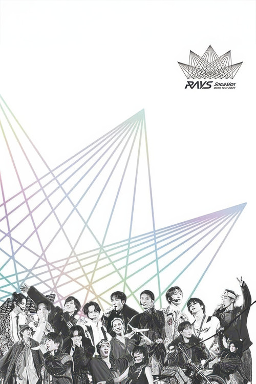 Snow Man Dome Tour 2024 RAYS Poster