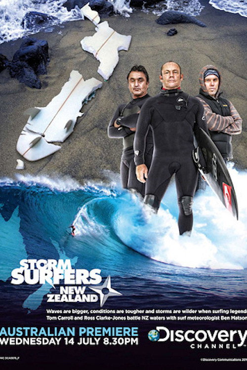 Storm Surfers: New Zealand Poster