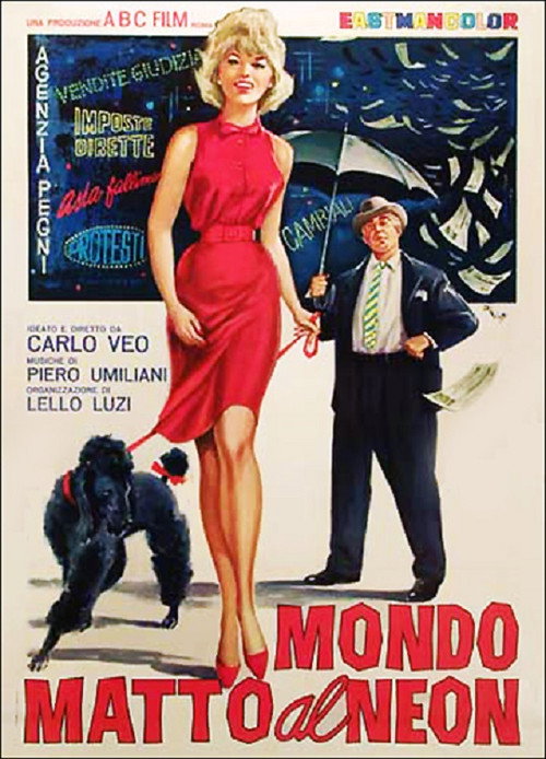 Mondo matto al neon Poster