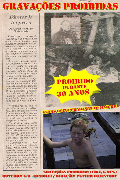 Cemetery Footage Poster