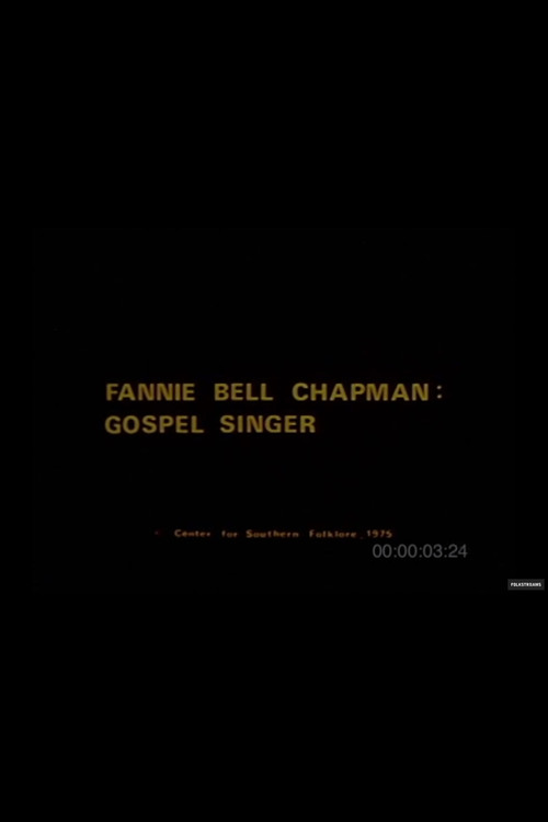 Fannie Bell Chapman: Gospel Singer Poster
