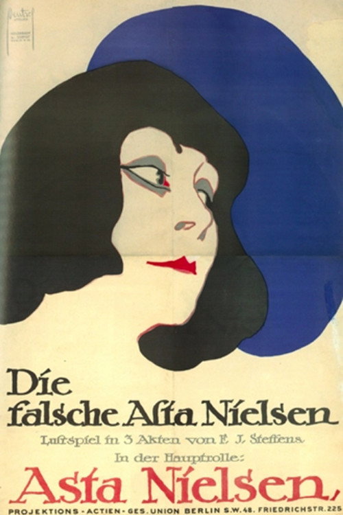 The False Asta Nielsen Poster