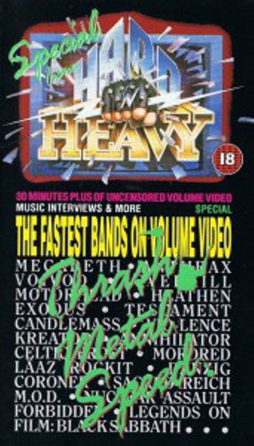 Hard N' Heavy Thrash Metal Speed Special Poster