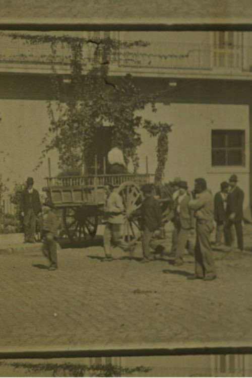 Salida de los obreros de la fábrica Poster