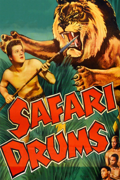 Safari Drums Poster