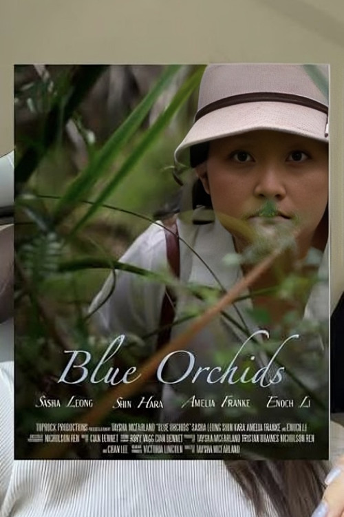 Blue Orchids Poster