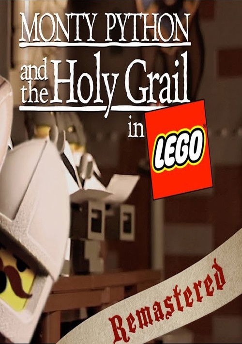 Monty Python & the Holy Grail in Lego Poster