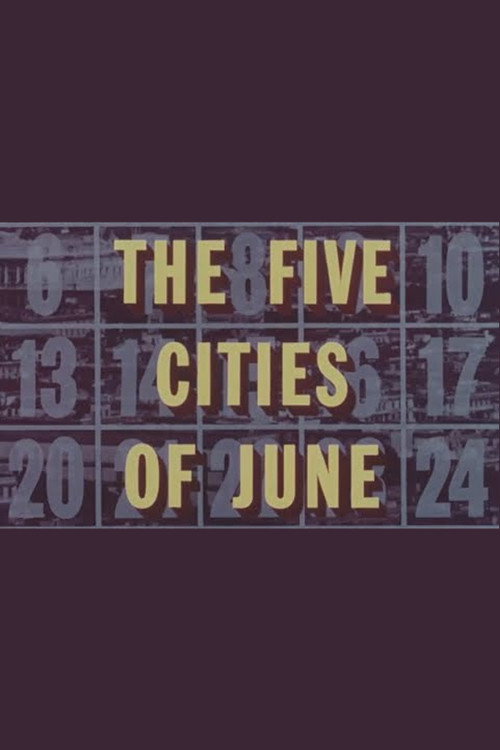 The Five Cities of June Poster