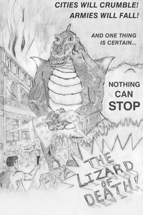 The Lizard of Death Poster