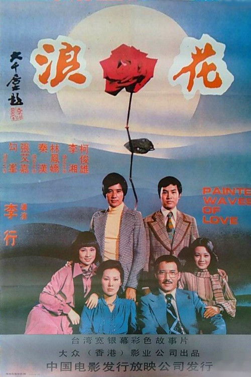 Painted Waves of Love Poster