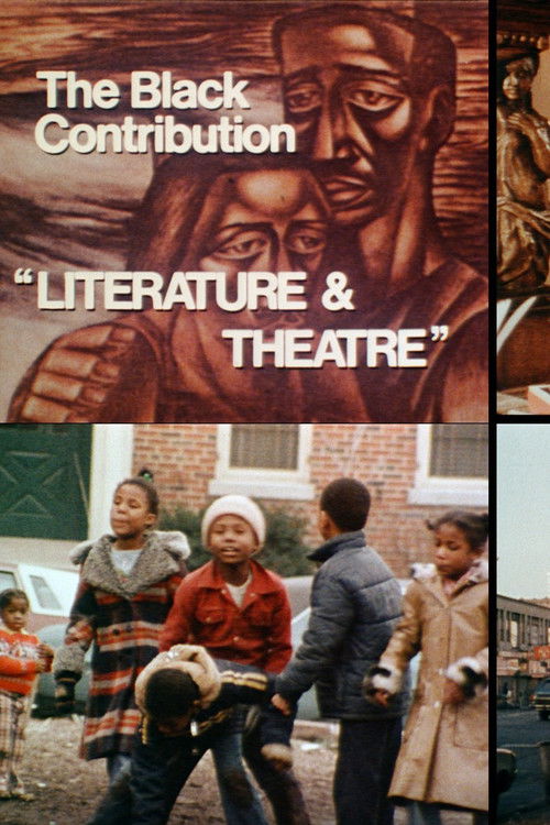 The Black Contribution: Literature and Theatre Poster