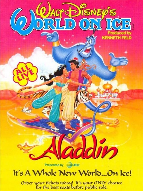 Aladdin on Ice Poster