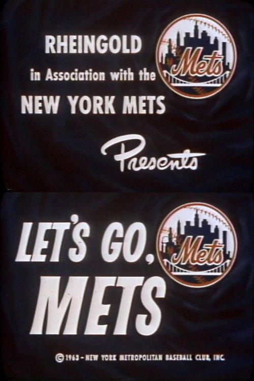1963 Mets: Let's Go, Mets Poster