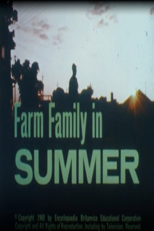 Farm Family in Summer Poster
