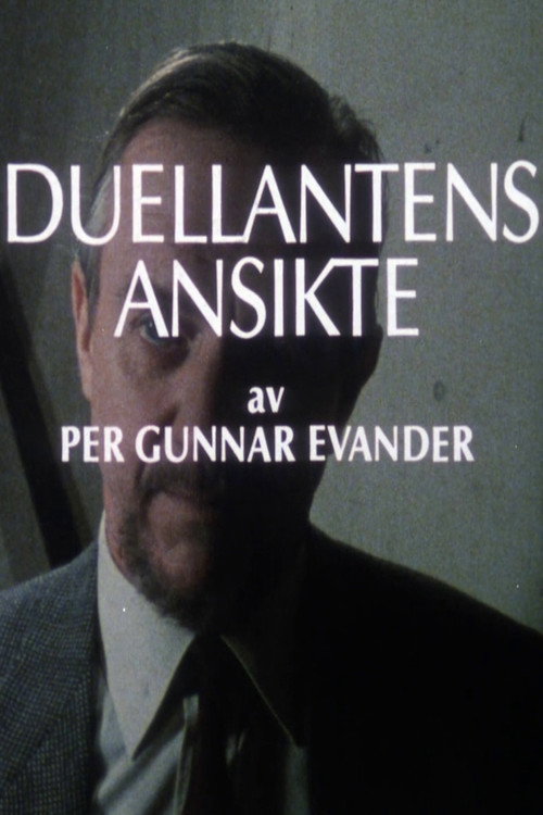 Duellantens ansikte Poster