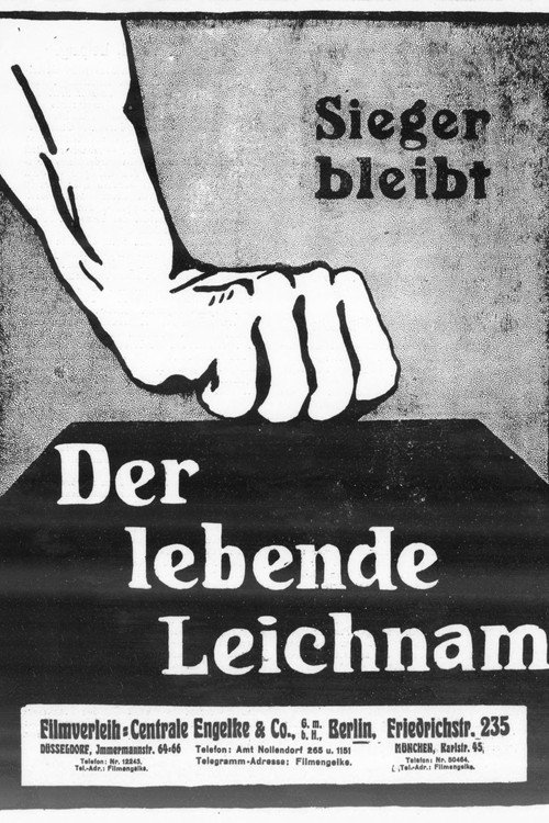 Der lebende Leichnam Poster