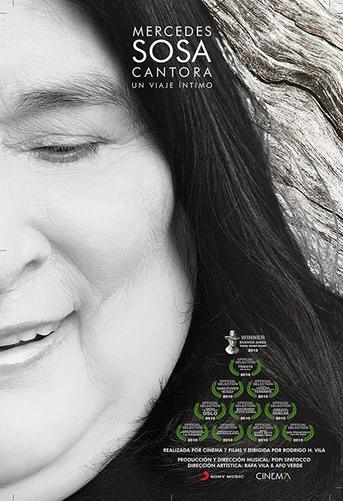 Mercedes Sosa, Cantora un viaje íntimo Poster