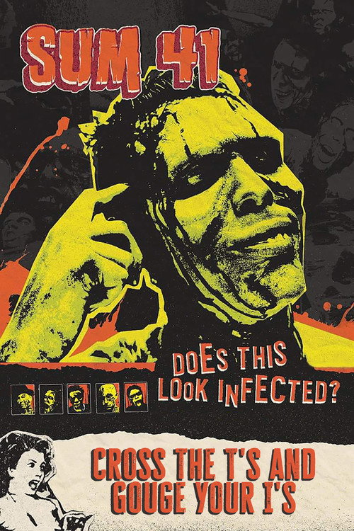 Sum 41 - Cross the T's and Gouge Your I's Poster