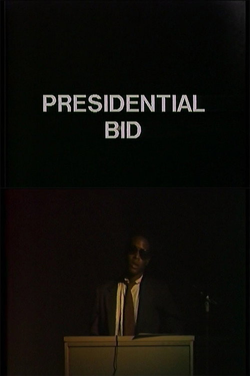 Presidential Bid Poster