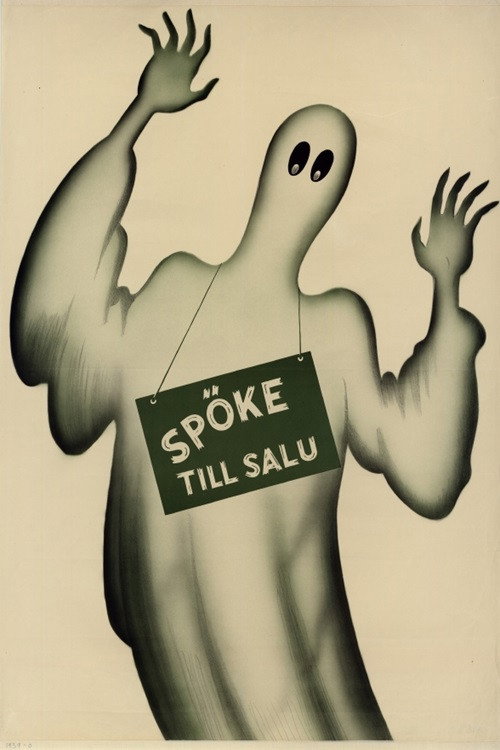 Spöke till salu Poster