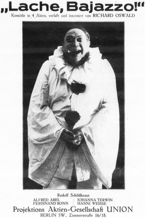 Lache, Bajazzo! Poster