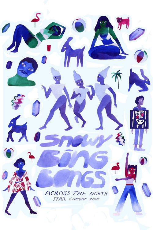 Snowy Bing Bongs Across the North Star Combat Zone Poster