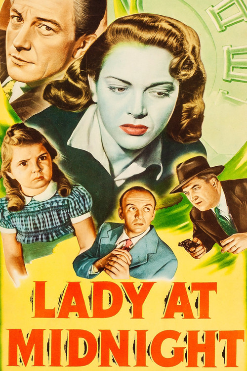Lady at Midnight Poster