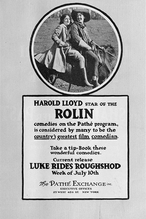 Luke Rides Roughshod Poster