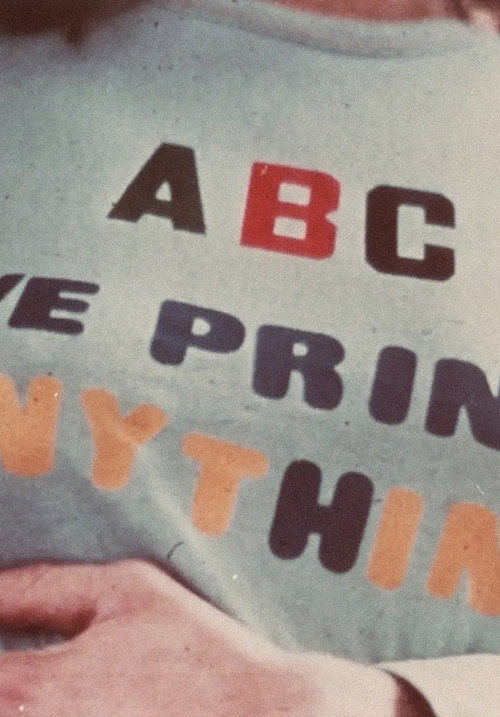 ABC - We Print Anything - In the Cards Poster