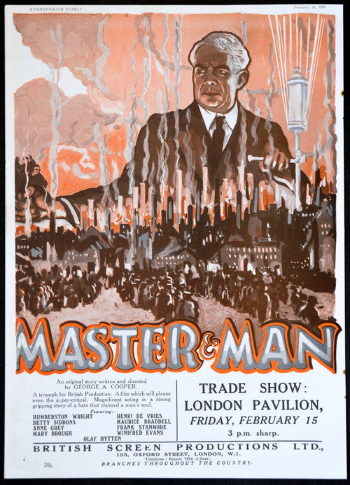 Master And Man Poster