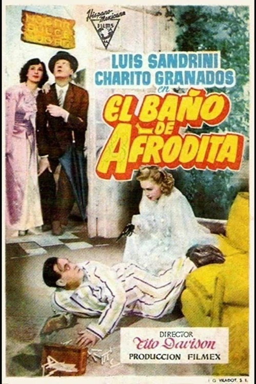 El baño de Afrodita Poster