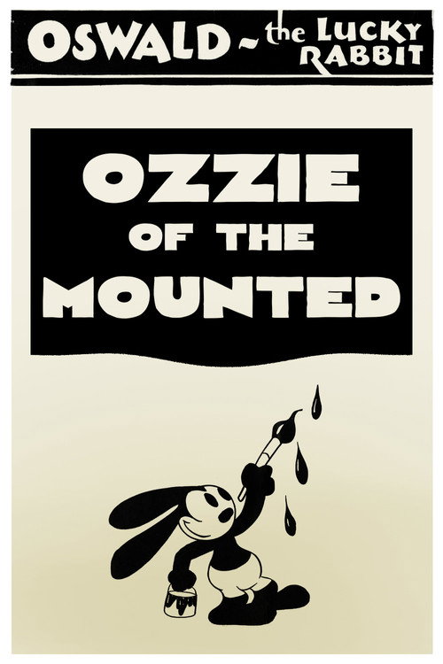 Ozzie of the Mounted Poster