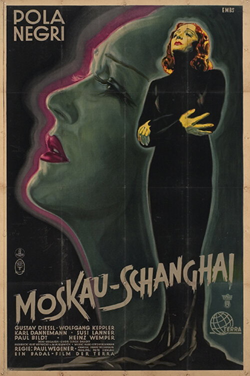 Moskau - Shanghai Poster