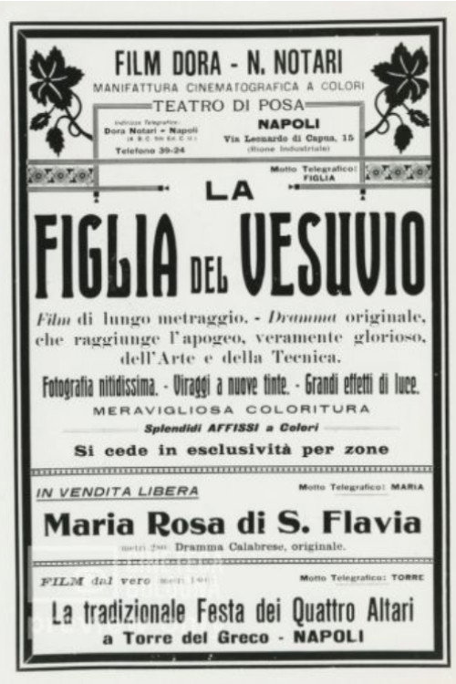The Daughter of Vesuvius Poster
