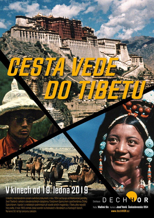 The Road Leads to Tibet Poster