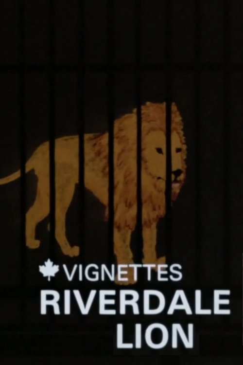 Canada Vignettes: Riverdale Lion Poster