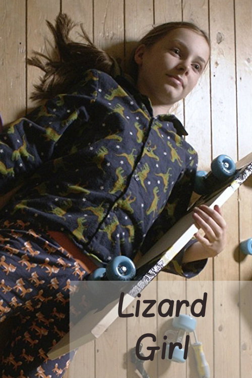 Lizard Girl Poster
