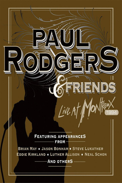 Paul Rodgers And Friends - Live At Montreux Poster