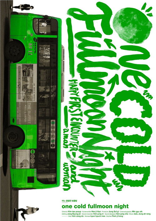 One Cold Full Moon Night Poster