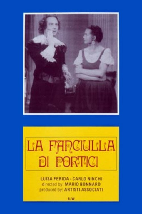 La fanciulla di Portici Poster