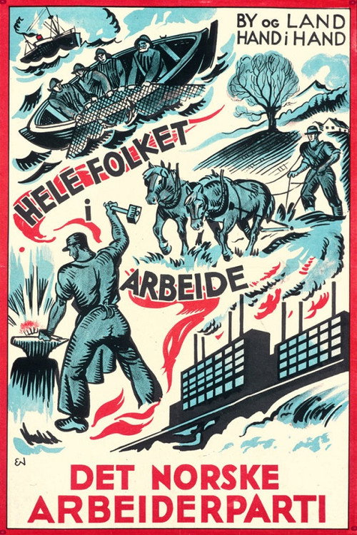 By og land hand i hand Poster