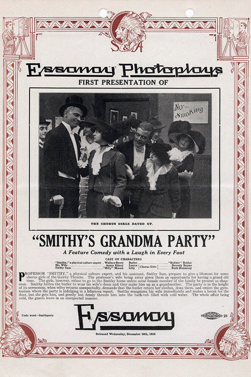 Smithy's Grandma Party Poster