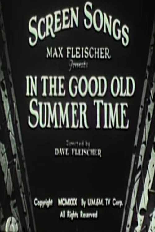 In the Good Old Summertime Poster
