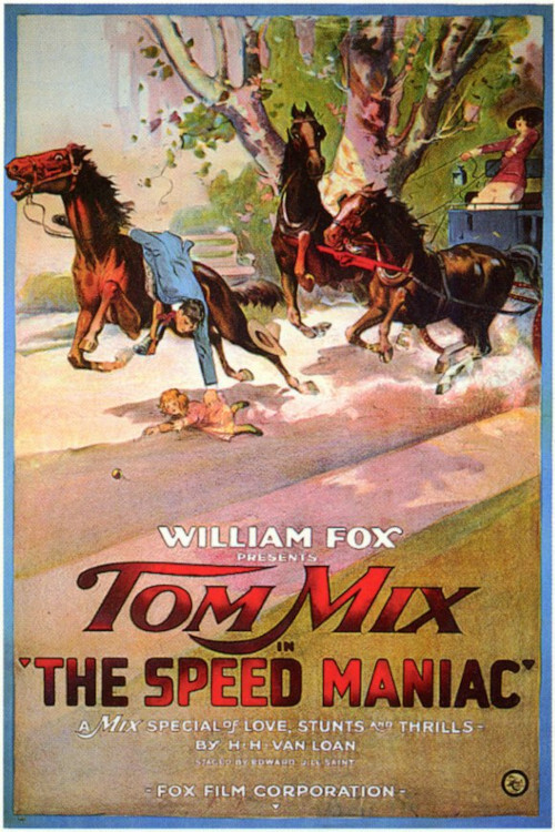 The Speed Maniac Poster