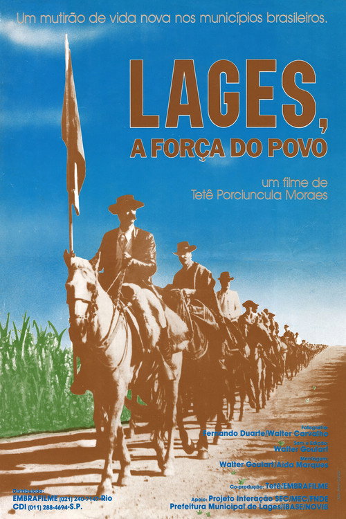 Lages, a Força do Povo Poster