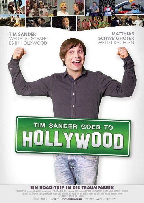 Tim Sander goes to Hollywood Poster